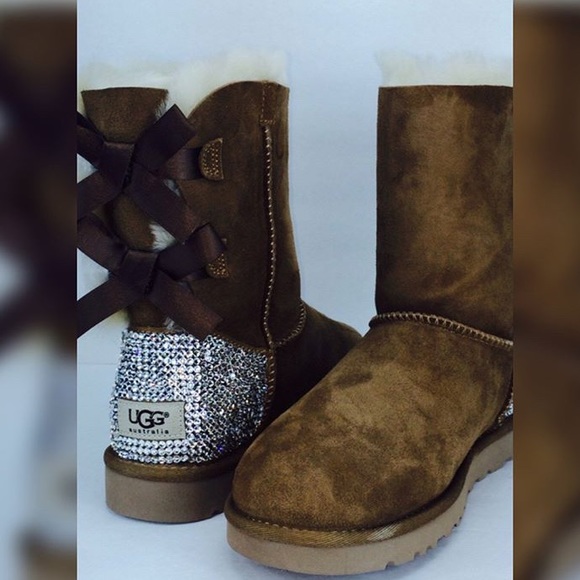 rhinestone uggs boots